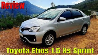 Toyota Etios 15 Xs Sprint Review [upl. by Dougal]