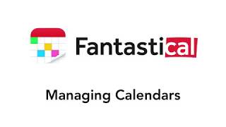 Fantastical  Managing Calendars [upl. by Doelling5]