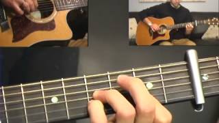 Oceans Guitar Tutorial Part 2  Where Feet May Fail  Acoustic  Hillsong United Zion [upl. by Yordan]