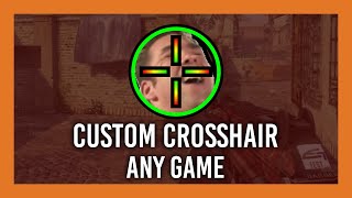 Get an undetectable crosshair over ANY GAME  Full Guide Custom Desktop Logo [upl. by Leonard]