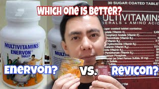 WHICH IS BETTER ENERVON MULTIVITAMINS WITH VITAMIN C OR REVICON FORTE FOR YOUR IMMUNE SYSTEM [upl. by Aicenav805]