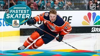 2019 Bridgestone NHL Fastest Skater [upl. by Arty820]