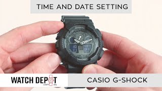 How To Change Time On GShock [upl. by Cheng]