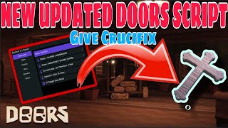 NEW Updated Doors Script  Give Crucifix  Hydrogen•Fluxus  Mobile•PC [upl. by Elpmid]