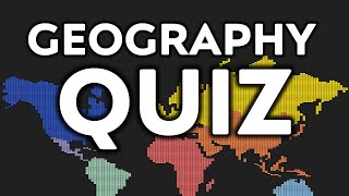 World Geography Quiz  15 questions  Multiple choice questions [upl. by Eycats]