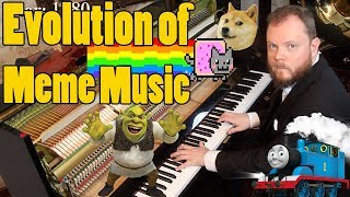 Evolution of Meme Music 1500 AD  2018 [upl. by Leveroni949]