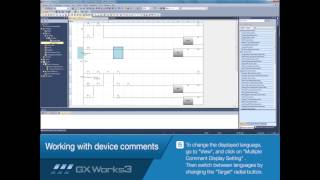 Mitsubishi Electric Quick Tips Language Switching in GX Works3 [upl. by Roy]