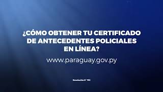 ¿Cómo obtener tu Certificado de Antecedentes Policiales en línea [upl. by Anek]