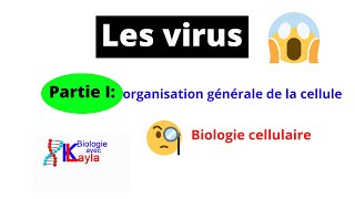 Biologie cellulaire Les virus acaryotes الفيروسات [upl. by Rodmann]