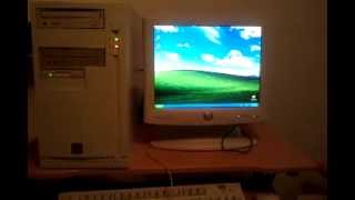 Windows XP On Dual Pentium Pro 200 MHz [upl. by Gideon]