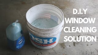 How to make window cleaning solution DIY [upl. by Dori113]