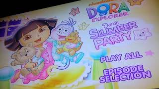 DORA the EXPLORER  Doras SLUMBER PARTY [upl. by Andreana]