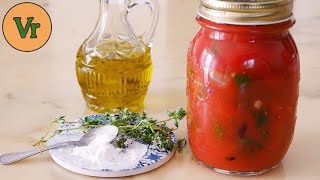 Comment conserver la sauce tomate sans congélation ni stérilisation  Acide salicylique [upl. by Yttig51]