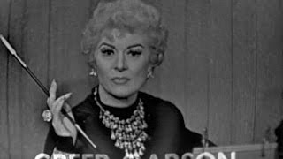 Whats My Line  Greer Garson Orson Welles panel Apr 6 1958 UPGRADE [upl. by Athalie]