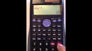 How to do csc sec and cot on Casio fx300ES [upl. by Fabrin351]