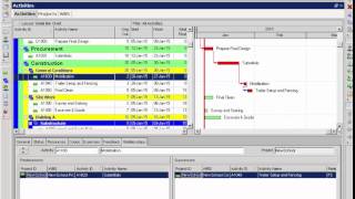 Adding Schedule Logic in Primavera P6  Part 1 [upl. by Odlonra]