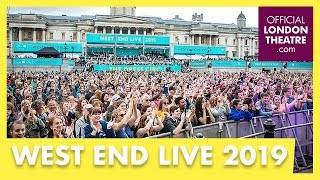 West End LIVE 2019 Six performance Sunday [upl. by Nara114]