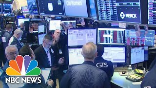 Stock Trading Halted After Markets Plunge At Market Open  NBC News [upl. by Poucher315]