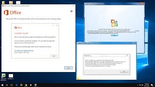 How to Fix All MS Office Installation Errors MS Office 20032016 In Windows 1087XP [upl. by Pennie20]