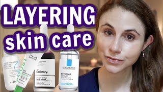 How to layer skin care products Dr Dray [upl. by Ettevy]