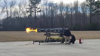 Pulse Jet engine from a V1 Flying Bomb [upl. by Nwahsel]