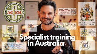 Getting into specialist medical training in Australia [upl. by Crotty]