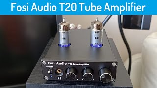 Fosi Audio T20 Bluetooth Tube Amplifier Unboxing Review and Teardown [upl. by Sola]