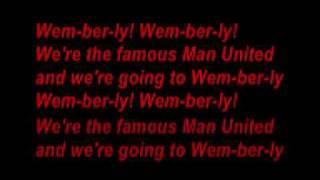 manchester united Man United song with lyrics [upl. by Redna751]