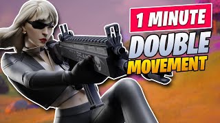 The EASIEST WAY To use DOUBLE MOVEMENT On Keyboard amp Mouse Fortnite Tips amp Tricks Shorts [upl. by Kazim]