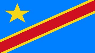 Evolución de la Bandera de República Democrática del Congo  Democratic Republic of the Congo [upl. by Frederick376]