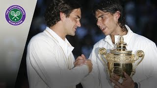 Roger Federer v Rafael Nadal Wimbledon Final 2008 Extended Highlights [upl. by Nylrahc190]