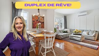 Visite Guidée Duplex Métro Sauvé Ahuntsic  Montréal [upl. by Roosnam]