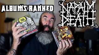 Napalm Death Albums Ranked [upl. by Cristabel]