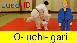 Gelb O uchi gari Judo [upl. by Teplica]