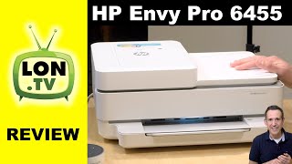 HP ENVY Pro 6455  6055 Color Ink Jet Printer amp Scanner Review [upl. by Scotney]