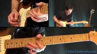 Another Brick in the Wall Part 2 Guitar Lesson  Pink Floyd  Solo [upl. by Lapham501]