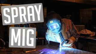 🔥Beginners Guide to Spray MIG Welding [upl. by Gilliette]