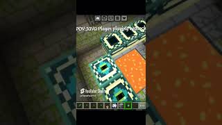 Povjava player plays bedrock [upl. by Daveen152]