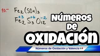 Estados de OXIDACIÓN y VALENCIA Bien fácil [upl. by Alliuqal]