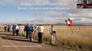 Birds and birding in eastern South Africa [upl. by Elpmet]