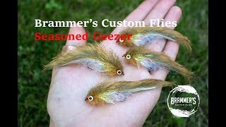 Fly Tying Brammers Seasoned Geezer  Trout Streamer [upl. by Enileqcaj]