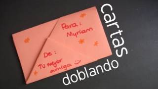 Doblando cartas  Bolsita [upl. by Merkley858]