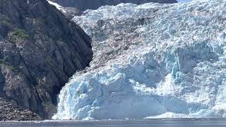 Northwestern Glacier Calving [upl. by Aisatsan493]