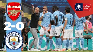 HIGHLIGHTS  ARSENAL 20 MAN CITY  FA CUP SEMIFINAL [upl. by Aimac]