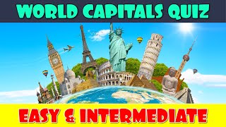 Guess the World Capitals Quiz Part 1 [upl. by Alehc]