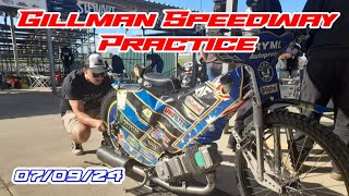 Motorcycle Speedway Gillman Practice [upl. by Mariandi]