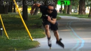 Inline Skating Faster  Six Gears Of Hardcore Skating By Bill Stoppard [upl. by Colbert560]