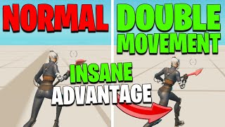 The MOST INSANE Double Movement Settings In Fortnite Chapter 5 [upl. by Elamor]