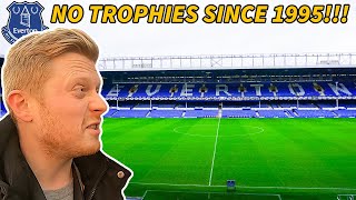 LIVERPOOL FAN TAKES EVERTON STADIUM TOUR  Goodison Park Liverpool [upl. by Georgeanna]