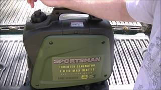 250  Hour Review of The 1000 Watt Sportsman Inverter Generator [upl. by Arebma115]